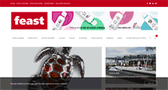 Desktop Screenshot of feastmagazine.org